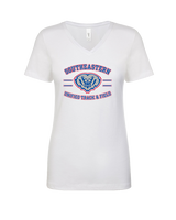 Hamilton Southeastern HS Track & Field Curve 2 - Womens Vneck