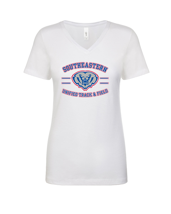 Hamilton Southeastern HS Track & Field Curve 2 - Womens Vneck