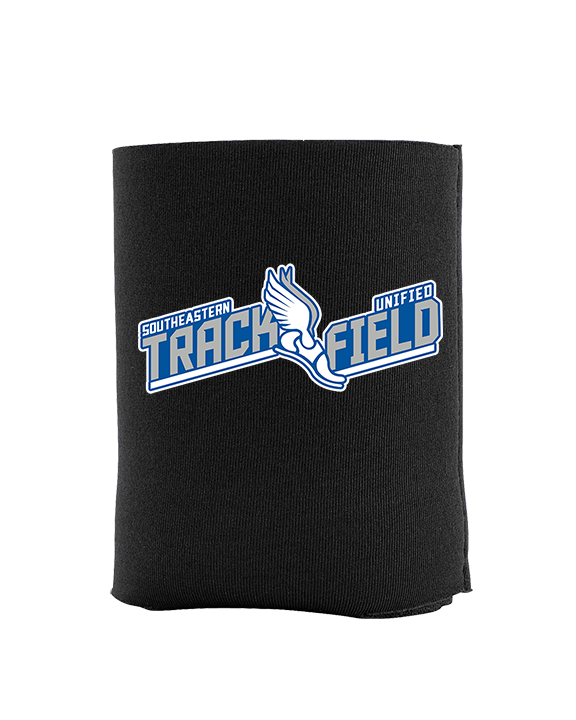 Hamilton Southeastern HS Track & Field Custom Logo - Koozie