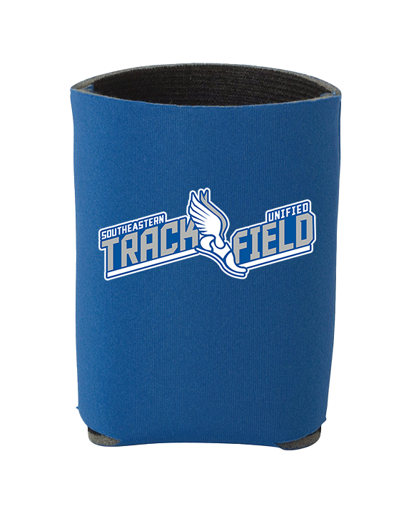Hamilton Southeastern HS Track & Field Custom Logo - Koozie