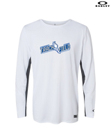 Hamilton Southeastern HS Track & Field Custom Logo - Mens Oakley Longsleeve
