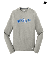 Hamilton Southeastern HS Track & Field Custom Logo - New Era Performance Long Sleeve