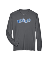 Hamilton Southeastern HS Track & Field Custom Logo - Performance Longsleeve