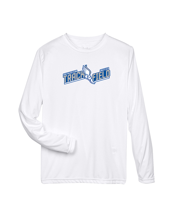 Hamilton Southeastern HS Track & Field Custom Logo - Performance Longsleeve