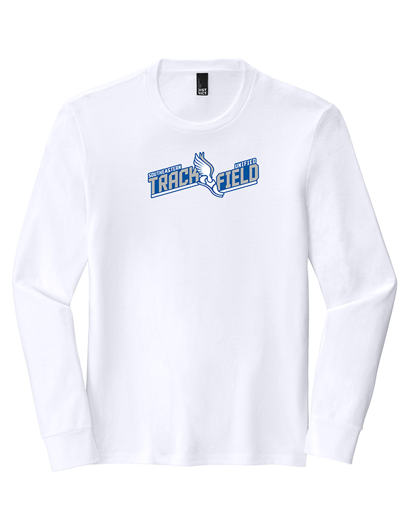 Hamilton Southeastern HS Track & Field Custom Logo - Tri-Blend Long Sleeve