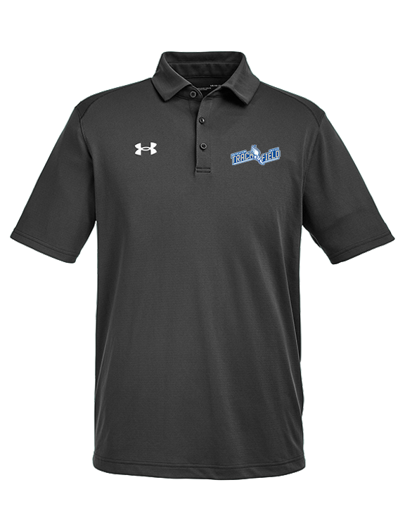 Hamilton Southeastern HS Track & Field Custom Logo - Under Armour Mens Tech Polo