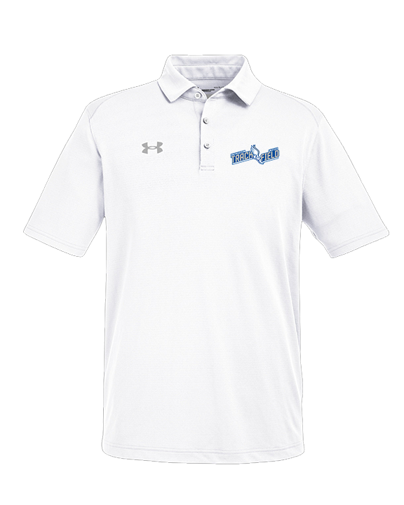 Hamilton Southeastern HS Track & Field Custom Logo - Under Armour Mens Tech Polo