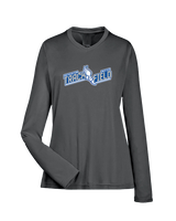 Hamilton Southeastern HS Track & Field Custom Logo - Womens Performance Longsleeve