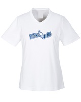 Hamilton Southeastern HS Track & Field Custom Logo - Womens Performance Shirt
