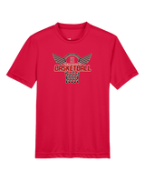 Heat Hoops Basketball Nothing But Net - Youth Performance Shirt