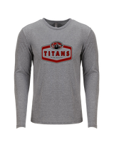 Gunn HS Football Board - Tri-Blend Long Sleeve