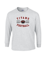 Gunn HS Football Curve - Cotton Longsleeve