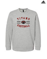 Gunn HS Football Curve - Mens Adidas Crewneck