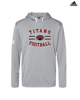 Gunn HS Football Curve - Mens Adidas Hoodie