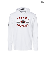 Gunn HS Football Curve - Mens Adidas Hoodie