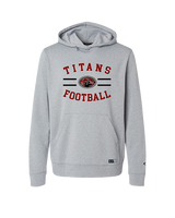 Gunn HS Football Curve - Oakley Performance Hoodie