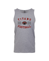 Gunn HS Football Curve - Tank Top