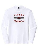 Gunn HS Football Curve - Tri-Blend Long Sleeve