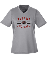 Gunn HS Football Curve - Womens Performance Shirt