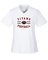 Gunn HS Football Curve - Womens Performance Shirt