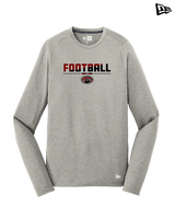 Gunn HS Football Cut - New Era Performance Long Sleeve