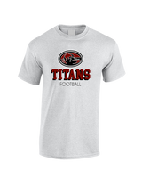 Gunn HS Football Shadow - Cotton T-Shirt
