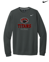 Gunn HS Football Shadow - Mens Nike Crewneck
