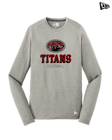 Gunn HS Football Shadow - New Era Performance Long Sleeve