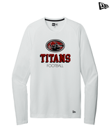 Gunn HS Football Shadow - New Era Performance Long Sleeve