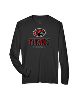 Gunn HS Football Shadow - Performance Longsleeve