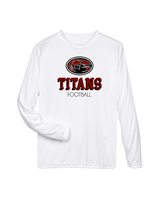 Gunn HS Football Shadow - Performance Longsleeve