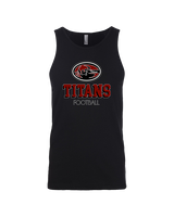 Gunn HS Football Shadow - Tank Top