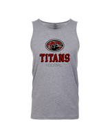 Gunn HS Football Shadow - Tank Top