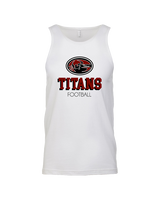Gunn HS Football Shadow - Tank Top