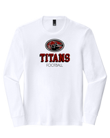 Gunn HS Football Shadow - Tri-Blend Long Sleeve