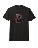 Gunn HS Football Shadow - Tri-Blend Shirt