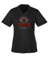 Gunn HS Football Shadow - Womens Performance Shirt