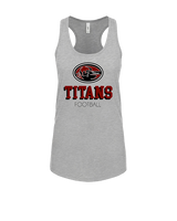 Gunn HS Football Shadow - Womens Tank Top