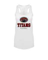 Gunn HS Football Shadow - Womens Tank Top