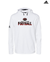 Gunn HS Football Splatter - Mens Adidas Hoodie