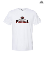 Gunn HS Football Splatter - Mens Adidas Performance Shirt