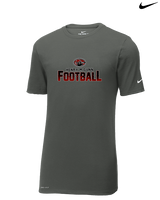 Gunn HS Football Splatter - Mens Nike Cotton Poly Tee
