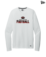 Gunn HS Football Splatter - New Era Performance Long Sleeve