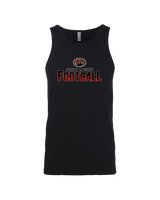 Gunn HS Football Splatter - Tank Top