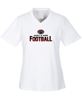 Gunn HS Football Splatter - Womens Performance Shirt