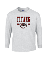 Gunn HS Football Swoop - Cotton Longsleeve