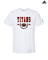 Gunn HS Football Swoop - Mens Adidas Performance Shirt