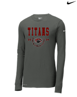 Gunn HS Football Swoop - Mens Nike Longsleeve