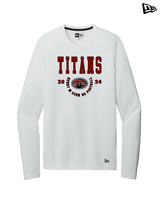 Gunn HS Football Swoop - New Era Performance Long Sleeve