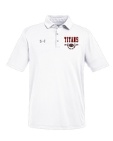 Gunn HS Football Swoop - Under Armour Mens Tech Polo